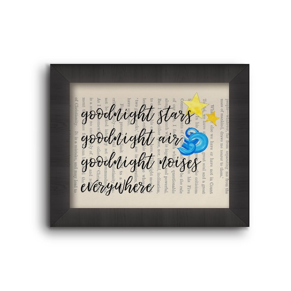 Goodnight Moon Book Art